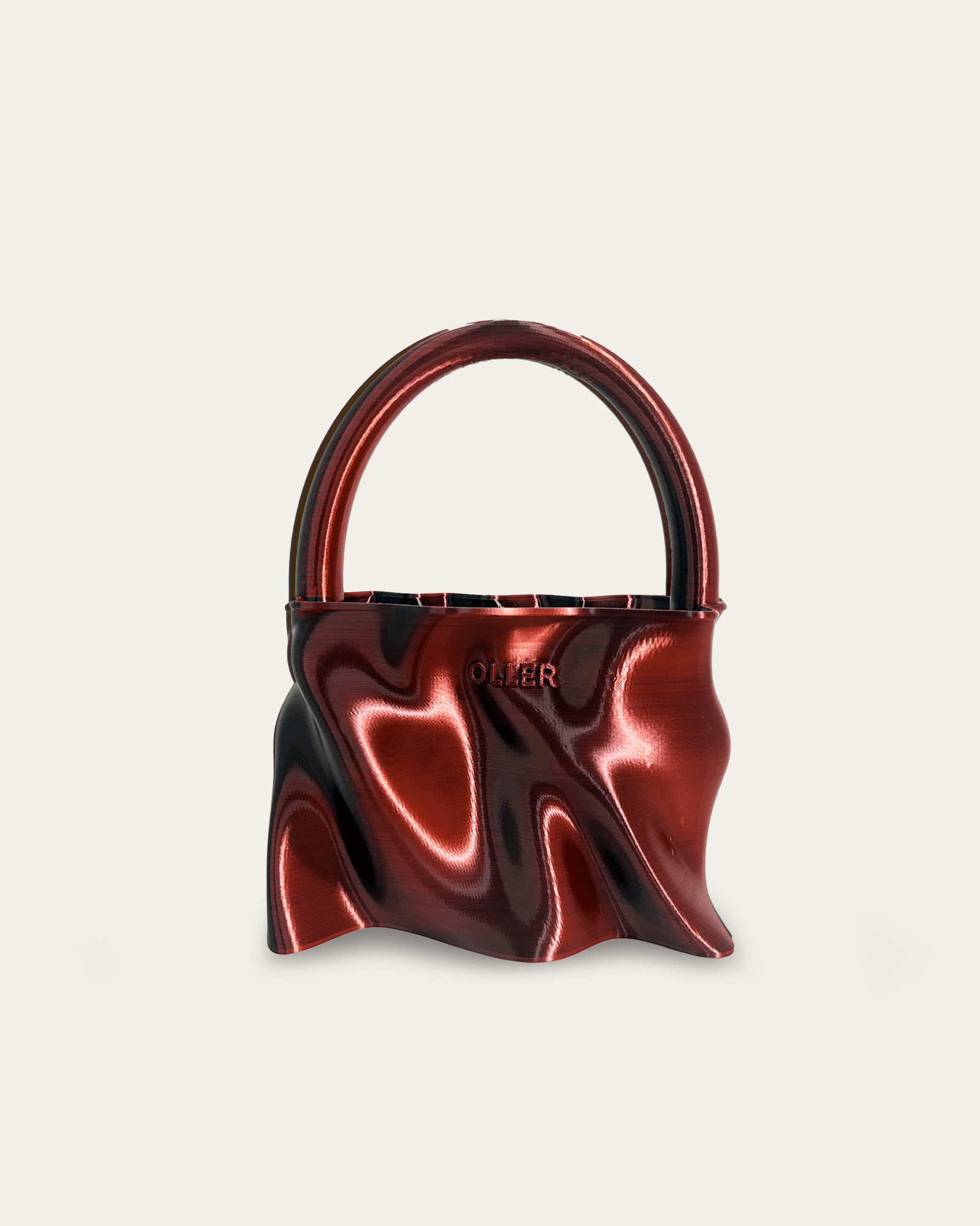 Gold Orange Red & Black